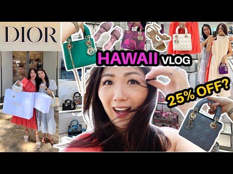OMG 😱 O QUÊ? 25% DE DESCONTO? JUNTE-SE A NÓS DIOR SHOPPING SPREE | CHARIS NO HAVAÍ PARTE 3