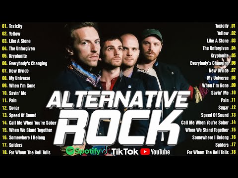 System Of A Down, Coldplay, Audioslave, Metallica, Nickelback, Keane - 2000's Best Alternative Rock