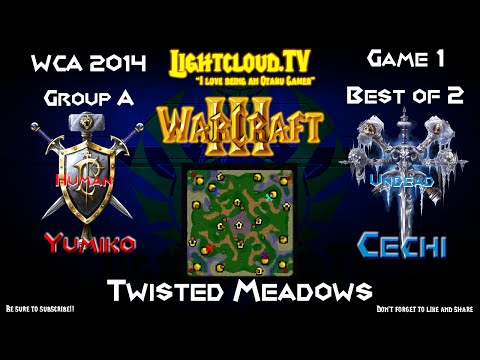 Yumiko (HU) VS Cechi (UD) - WC3 G1 - WCA Group A