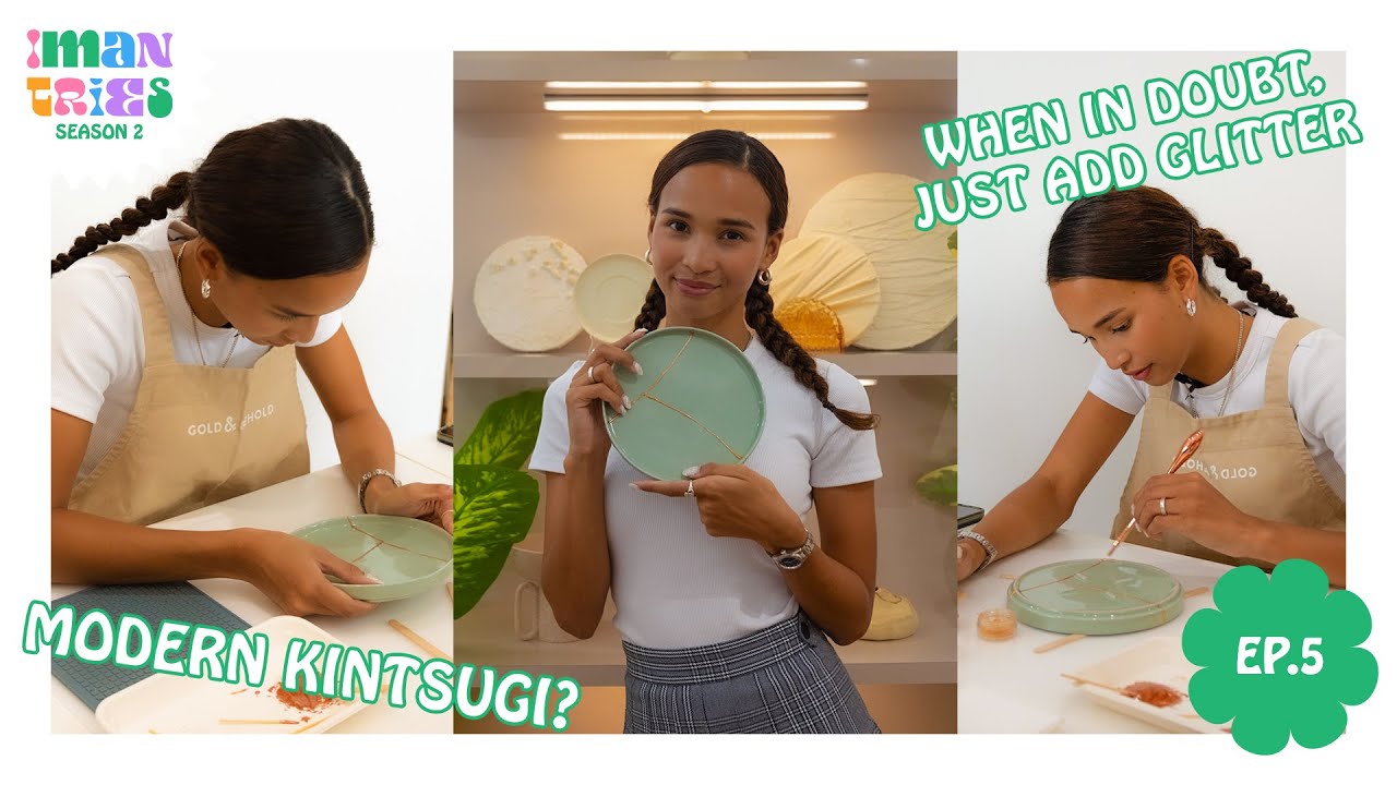#ImanTries: Season 2 - Episode 5 - Modern Kintsugi Workshop @ Gold & Behold (Final Episode)
