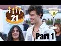 Shawn Mendes 21st Birthday Party NYC PART 1