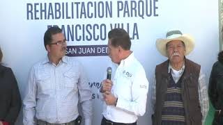 EN GIRA DE TRABAJO POR SAN JUAN DEL RÍO, EL GOBERNADOR JOSÉ ROSAS AISPURO TORRES, SUPERVISÓ Y ARRANC