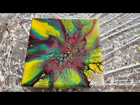 Shelee Art Tutorial with recipe - Fluid Art / Acrylic Pour