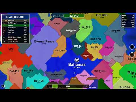 Battle Royale Free For All Psychological Warfare Strategy! Territory Games io - Territorial IO