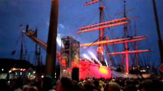 Norwegian metalcore band Purified in Blood holds farewell concert to the Tall Ships in Stavanger