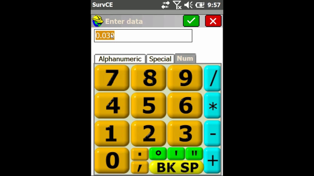 Carlson SurvCE Tutorial: Editing Tolerances