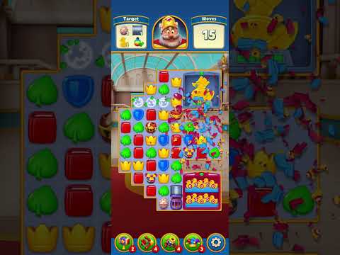 Statisfying Destroy Royal Match Level 3018 #games #royalmatch #music #short #statisfying #destroy