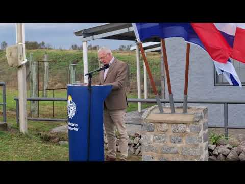 Ministro del Interior Carlos Negro en Durazno 