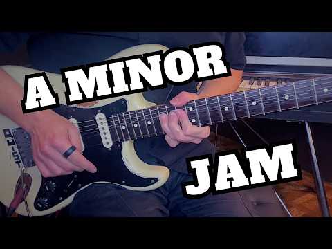 A Minor Groove Backing Track | Andalusian Cadence Guitar Jam