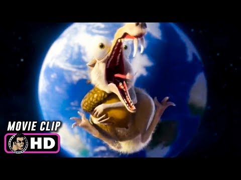 SCRAT'S CONTINENTAL CRACK-UP Clip - Acorn (2010) ICE AGE short