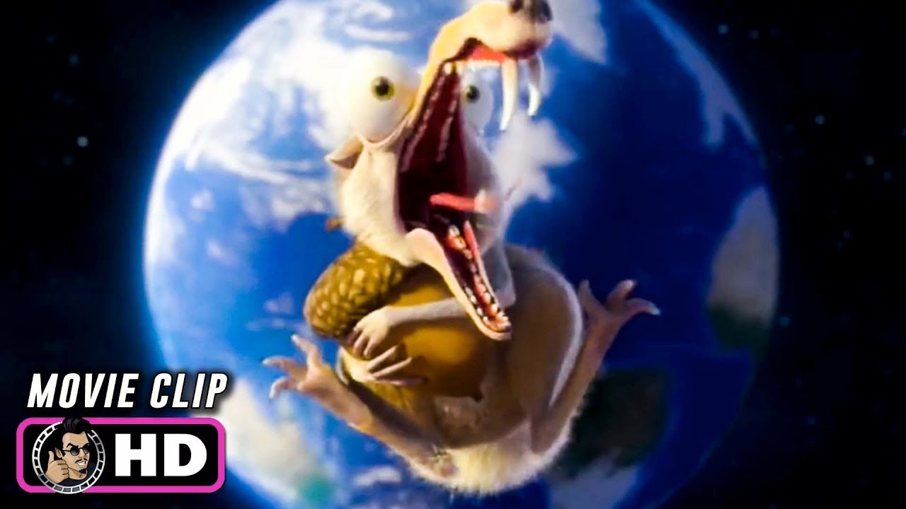 SCRAT'S CONTINENTAL CRACK-UP Clip - Acorn (2010) ICE AGE short