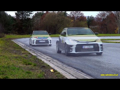 p3 - Zajdel vs Pyzel - Toyota GR Yaris- SuperOES Puchar Jesieni Tor Kielce 11-11-2022