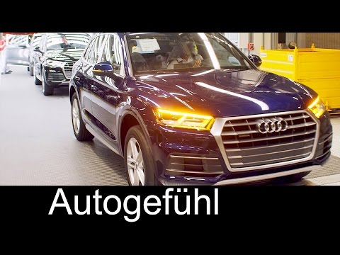 New Audi Q5 production assembly plant San José Chiapa, Puebla Mexico