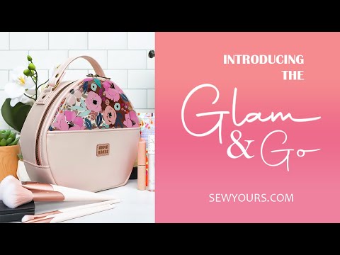 Introducing the Glam & Go Cosmetic Bag Sewing Pattern by Sew Yours