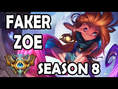 SKT T1 Faker Zoe vs Ryze - Ranked Challenger Korea