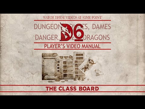 D6 - Video Rulebook 11: The Class Board