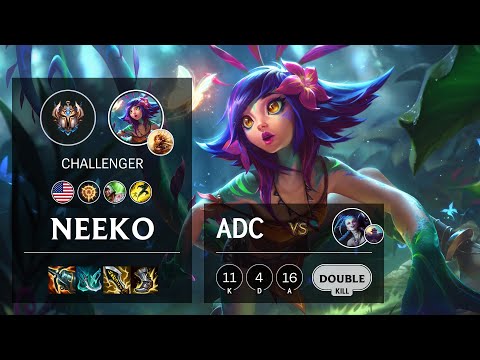 Neeko ADC vs Jinx - NA Challenger Patch 11.4