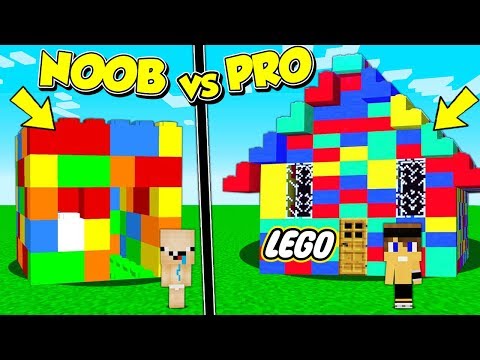 NOOB CONTRO PRO: CASA di LEGO! - Minecraft ITA