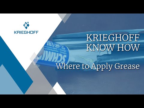 Krieghoff "Know How" - Where to Apply Grease