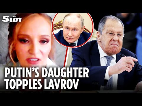 Inside the downfall of Putin’s top ally Lavrov - and tyrant’s DAUGHTER could be pulling the strings