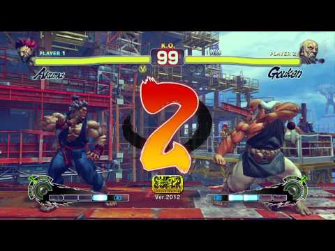SSF4 2012: Krucifix(akuma) Vs Heru(Gouken)
