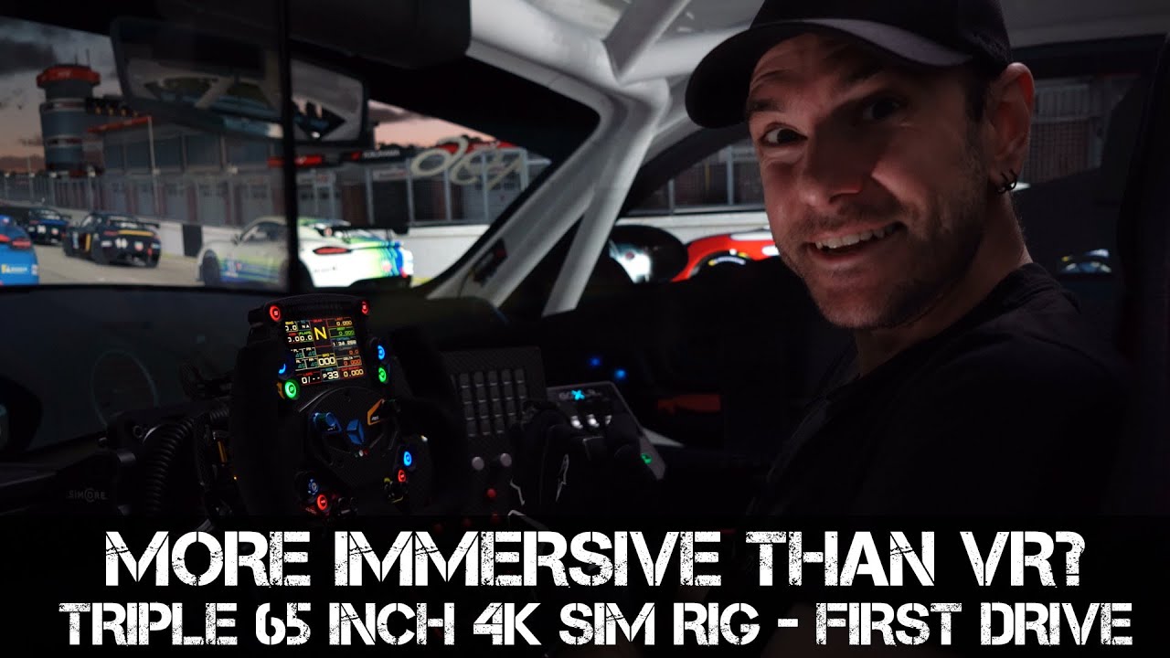 Boosted Media: Triple 65 inch 4K Motion Sim Rig Build
