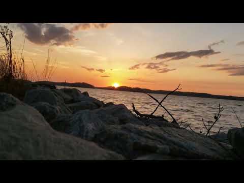 time lapse of sunset at shore of #52