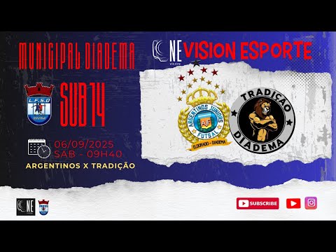 ARGENTINOS X TRADIÇÃO - SUB14 || FINAL MUNICIPAL DIADEMA II 06/09