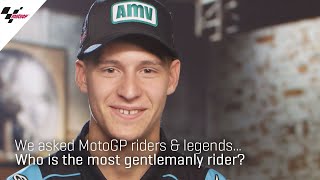 Who is the most gentlemanly rider? | We asked MotoGP riders & legends... video