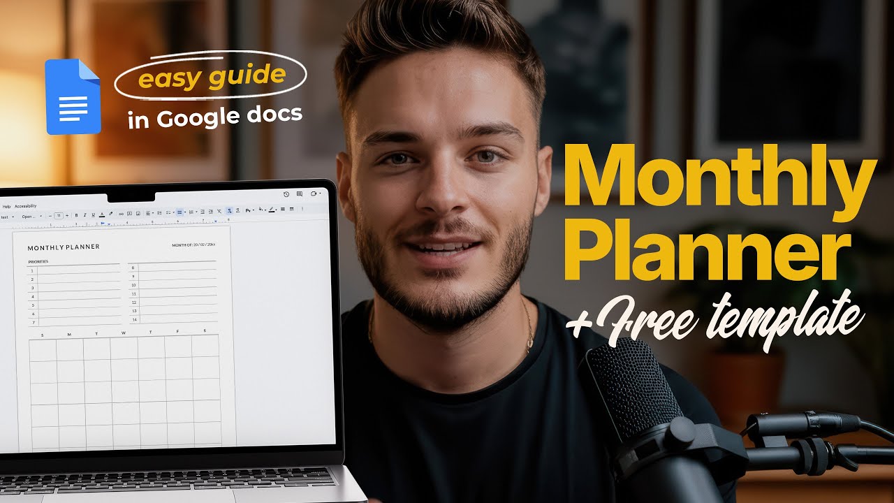DIY Printable Planner 2026 using Google Docs (Free Template)