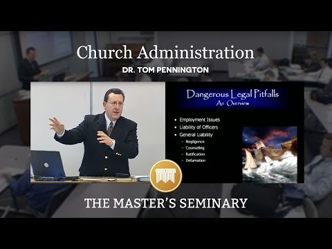 Lectures 9 & 10: Church Administration - Dr. Tom Pennington