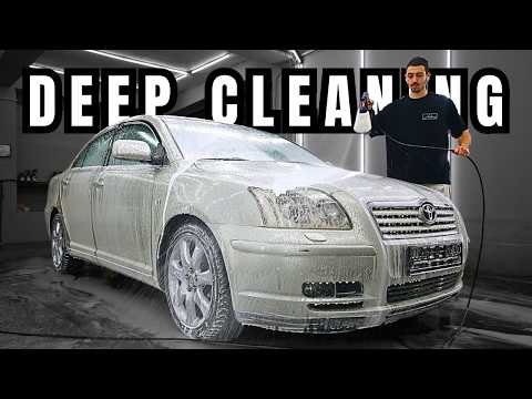 Deep Cleaning This Toyota Avensis - Car Detailing
