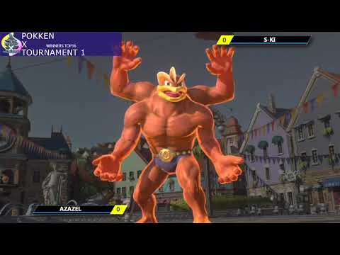第1回Pokken X Tournament WF RPG|Azazel(Machamp) vs S-ki(Blazekin) -ポッ拳DX
