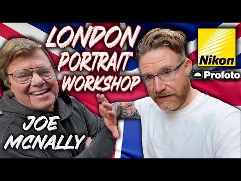 Teaching A Portrait Master Class With Joe McNally In London | Featuring Nikon & Profoto