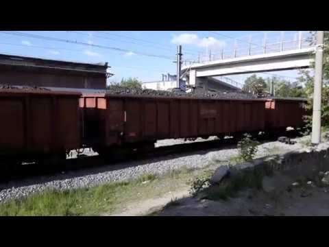 Medias: tren de marfa apartinand DB Schenker Romania (locomotiva 480 012-0)