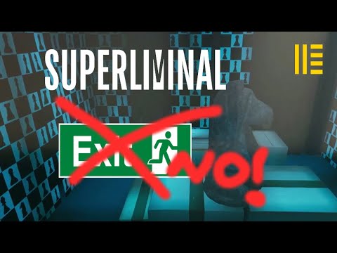 No Exit?! Auf ewig gefangen im Traum-Experiment   ↗ 02 ⬇ SUPERLIMINAL | german puzzle lets play