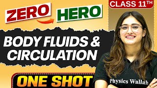 Body Fluids And Circulation | Full Chapter in ONE SHOT | Chapter 15 | Class 11 Biology 🔥