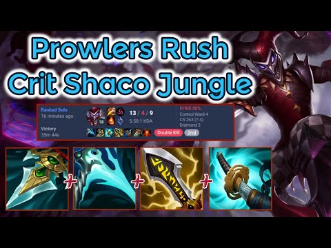 Prowlers Crit Shaco Ranked - S13 D3 [League of Legends] Full Gameplay - Infernal Shaco
