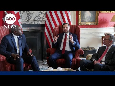 European leaders share concerns while meeting with Vance in UK