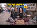 We Became BEGGARS For 24 Hours Chinki Minki