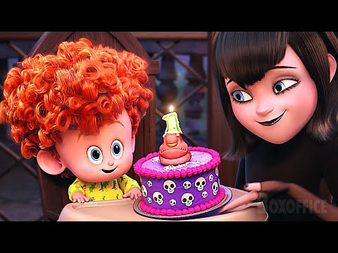 All the CUTEST Baby Dennis Moments from Hotel Transylvania ⚡ 4K
