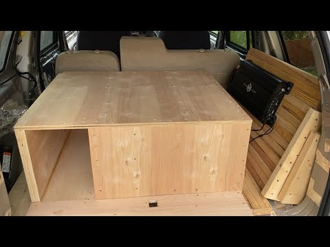 I MADE A 4TH ORDER BOX FOR MY SINGLE 10" SUBWOOFER BUILD!