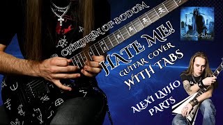 Children Of Bodom | Hate Me! | Guitar Cover | Alexi Laiho Parts, with Tabs | Mikołaj Poterek