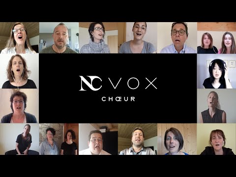 Chœur NC Vox – Symphonie confinée – Hallelujah (Leonard Cohen)