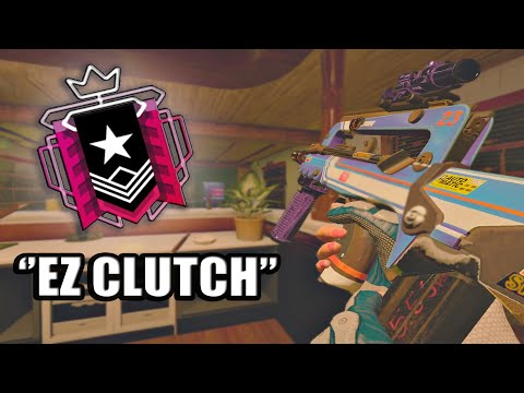 200 IQ 1v4 Clutch - Rainbow Six Siege