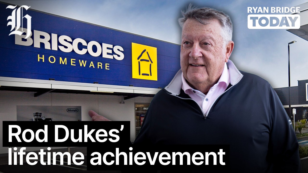 'Save your pennies': Rod Duke on Briscoes' success | Ryan Bridge TODAY