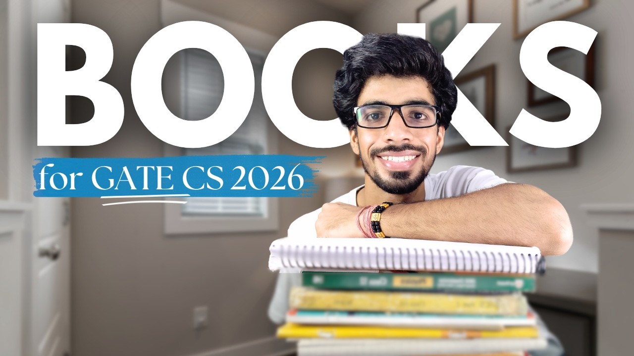 Best Books PDF Links For GATE CS 2025 | Jitendra Singh #gate2025 #gate #gateexam #gatecsbooks