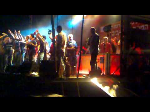 Hapoel tel aviv f.c. red double celebrations