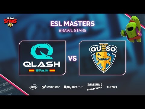 BS - Qlash vs Team Queso - ESL Masters Brawl Stars España - Jornada 4