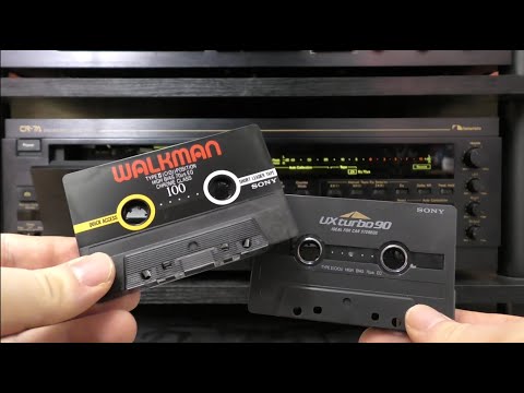 Sony Walkman & UX Turbo - Type 2 High Bias Cassettes & The Nakamichi CR-7